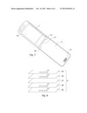 TEXTILE SURFACE AND TEXTILE MATERIAL FOR ABSORBING ELECTROMAGNETIC WAVES,     AND PROTECTIVE DEVICE COMPRISING A TEXTILE SURFACE OR TEXTILE MATERIAL diagram and image