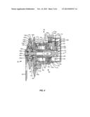 BICYCLE DERAILLEUR WITH CHAIN GUIDE LOCKING diagram and image