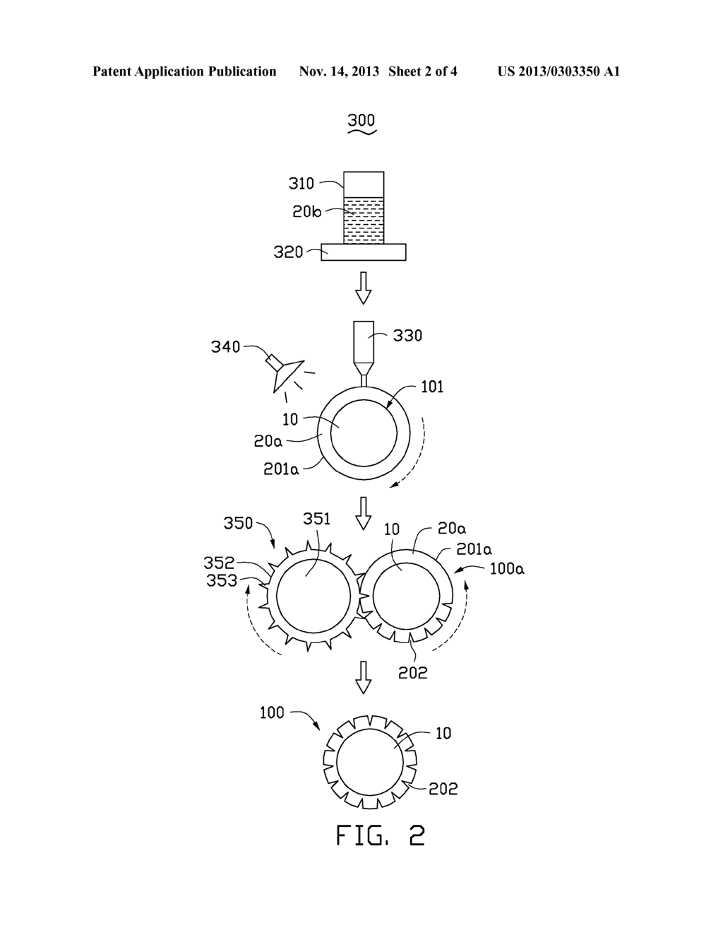 MOLDING ROLLER, APPARATUS AND METHOD FOR MANUFACTURING SAME - diagram, schematic, and image 03