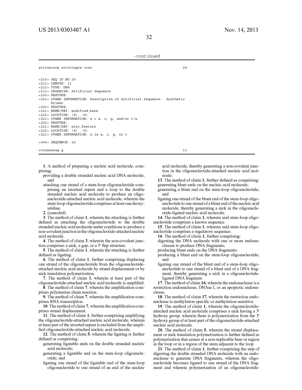 COMPOSITIONS AND METHODS FOR PROCESSING AND AMPLIFICATION OF DNA,     INCLUDING USING MULTIPLE ENZYMES IN A SINGLE REACTION - diagram, schematic, and image 93