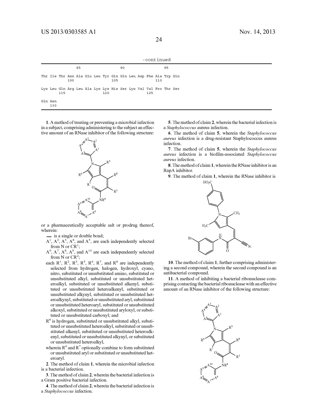 SMALL MOLECULE RNASE INHIBITORS AND METHODS OF USE - diagram, schematic, and image 29