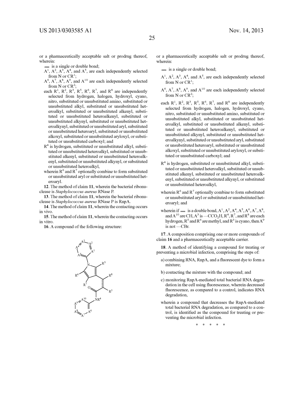 SMALL MOLECULE RNASE INHIBITORS AND METHODS OF USE - diagram, schematic, and image 30