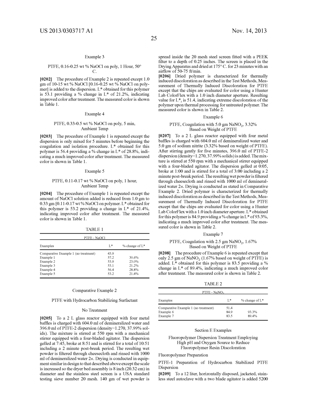 Fluoropolymer Dispersion Treatment Employing Oxidizing Agent to Reduce     Fluoropolymer Resin Discoloration - diagram, schematic, and image 26