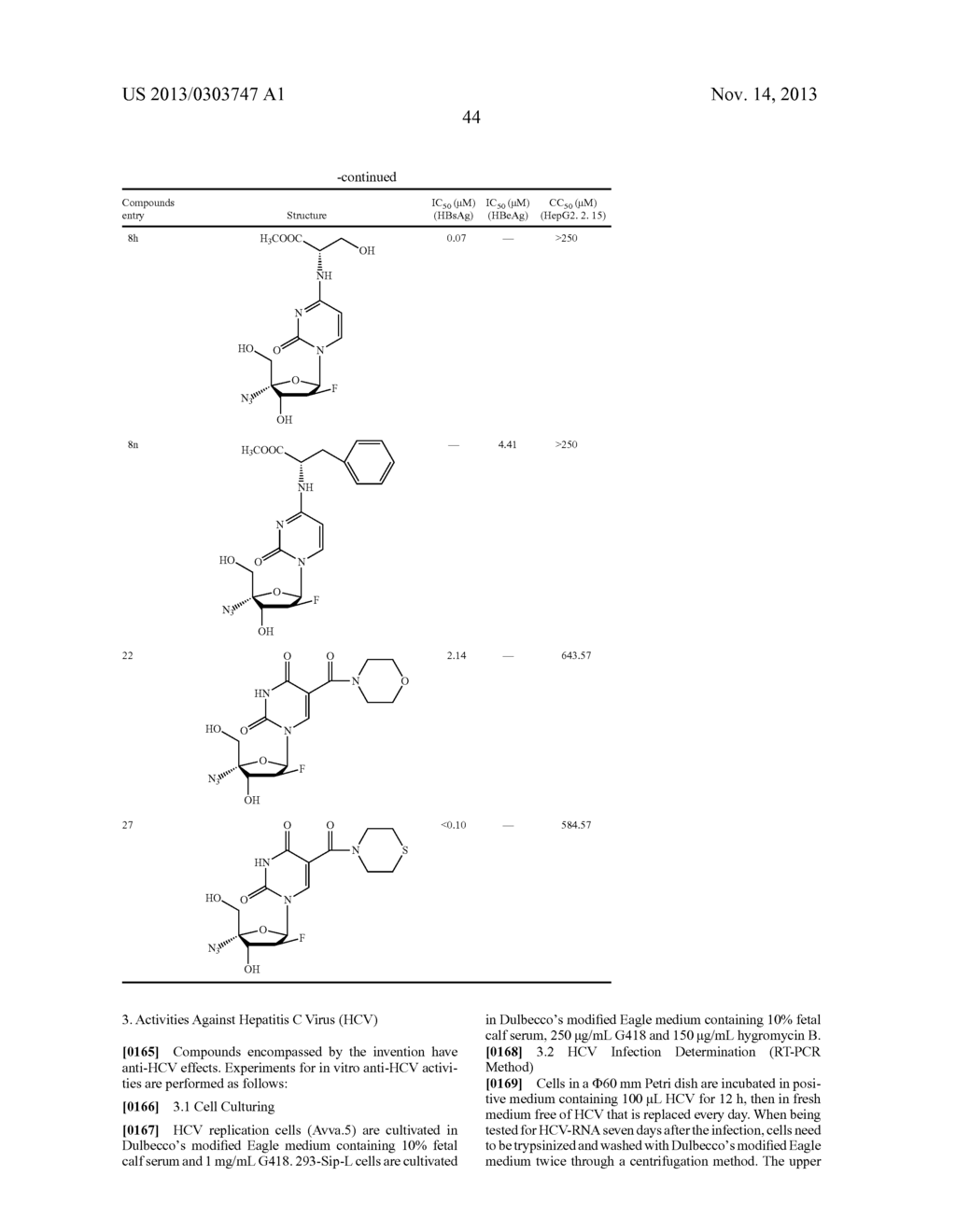 PYRIMIDINE NUCLEOSIDE DERIVATIVES, SYNTHESIS METHODS AND USES THEREOF FOR     PREPARING ANTI-TUMOR AND ANTI-VIRUS MEDICAMENTS - diagram, schematic, and image 45