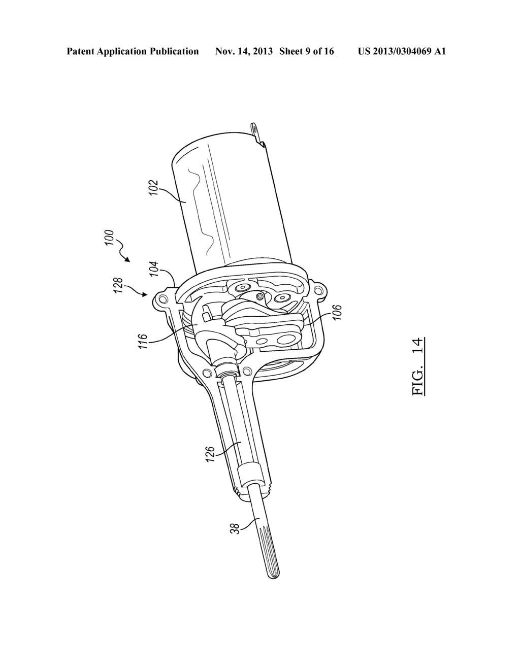 ROTARY OSCILLATING BONE, CARTILAGE, AND DISK REMOVAL TOOL ASSEMBLY - diagram, schematic, and image 10