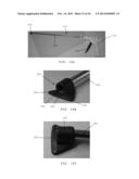 APPLICATOR INSTRUMENTS HAVING DISTAL END CAPS FOR FACILITATING THE     ACCURATE PLACEMENT OF SURGICAL FASTENERS DURING OPEN REPAIR PROCEDURES diagram and image