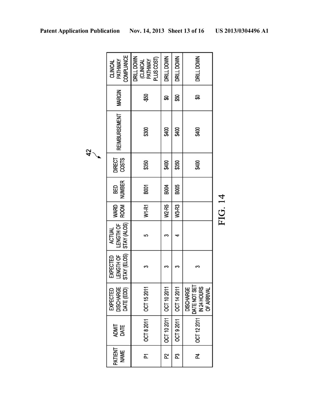 SYSTEM AND METHOD FOR OPTIMIZING CLINICAL FLOW AND OPERATIONAL     EFFICIENCIES IN A  NETWORK ENVIRONMENT - diagram, schematic, and image 14