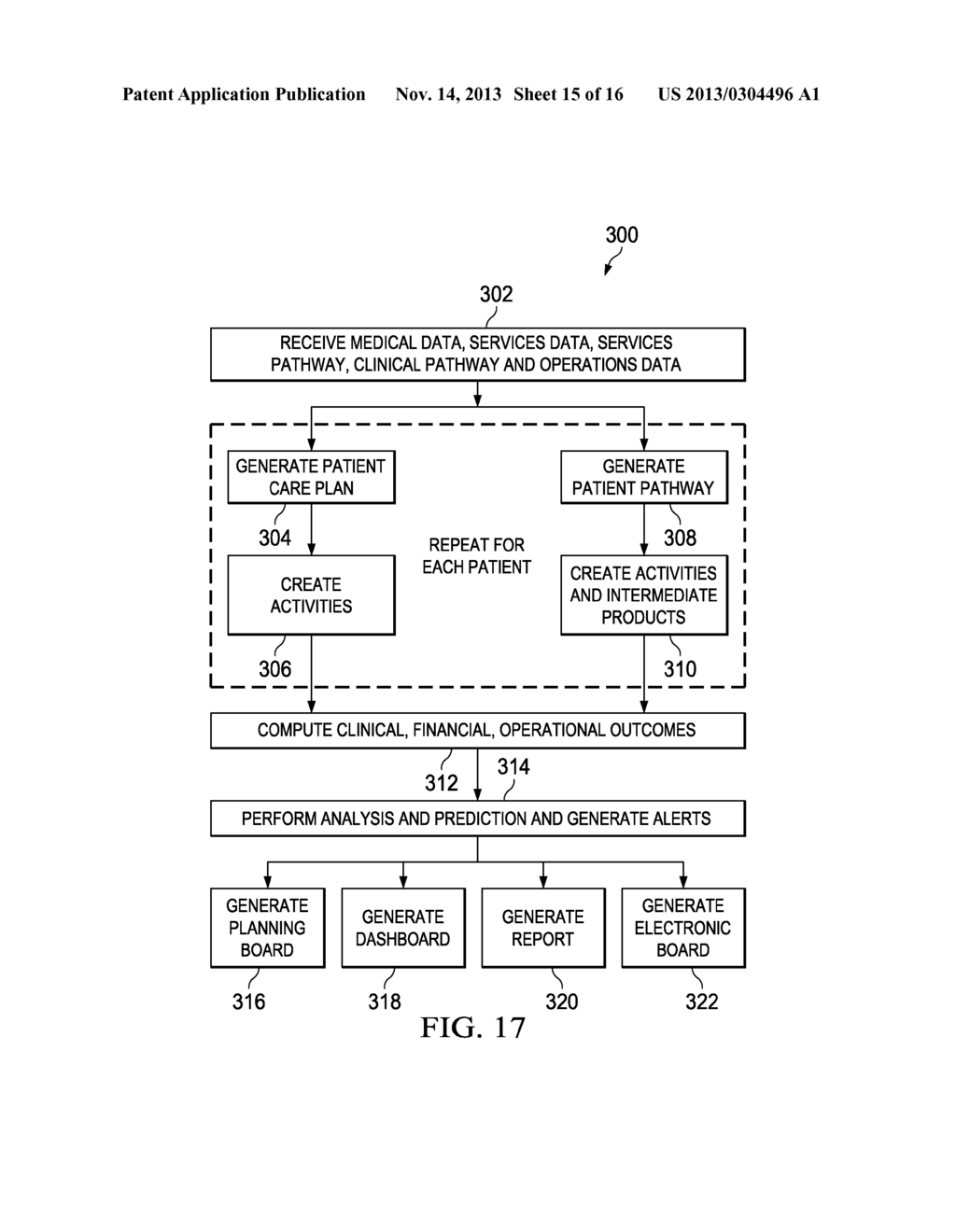 SYSTEM AND METHOD FOR OPTIMIZING CLINICAL FLOW AND OPERATIONAL     EFFICIENCIES IN A  NETWORK ENVIRONMENT - diagram, schematic, and image 16