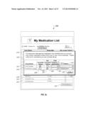 Interactive Patient Medication List diagram and image