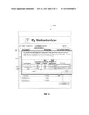 Interactive Patient Medication List diagram and image