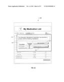 Interactive Patient Medication List diagram and image