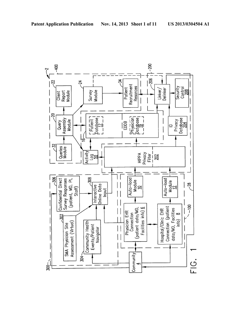 SYSTEM AND METHOD FOR CLINICAL TRIAL DESIGN - diagram, schematic, and image 02