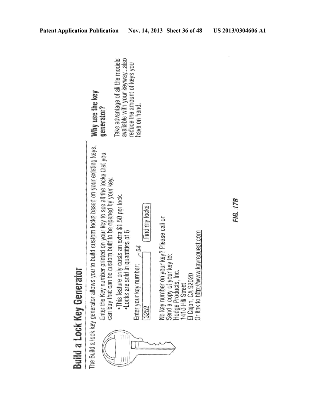 ONLINE ORDERING SYSTEM AND METHOD FOR KEYED DEVICE - diagram, schematic, and image 37