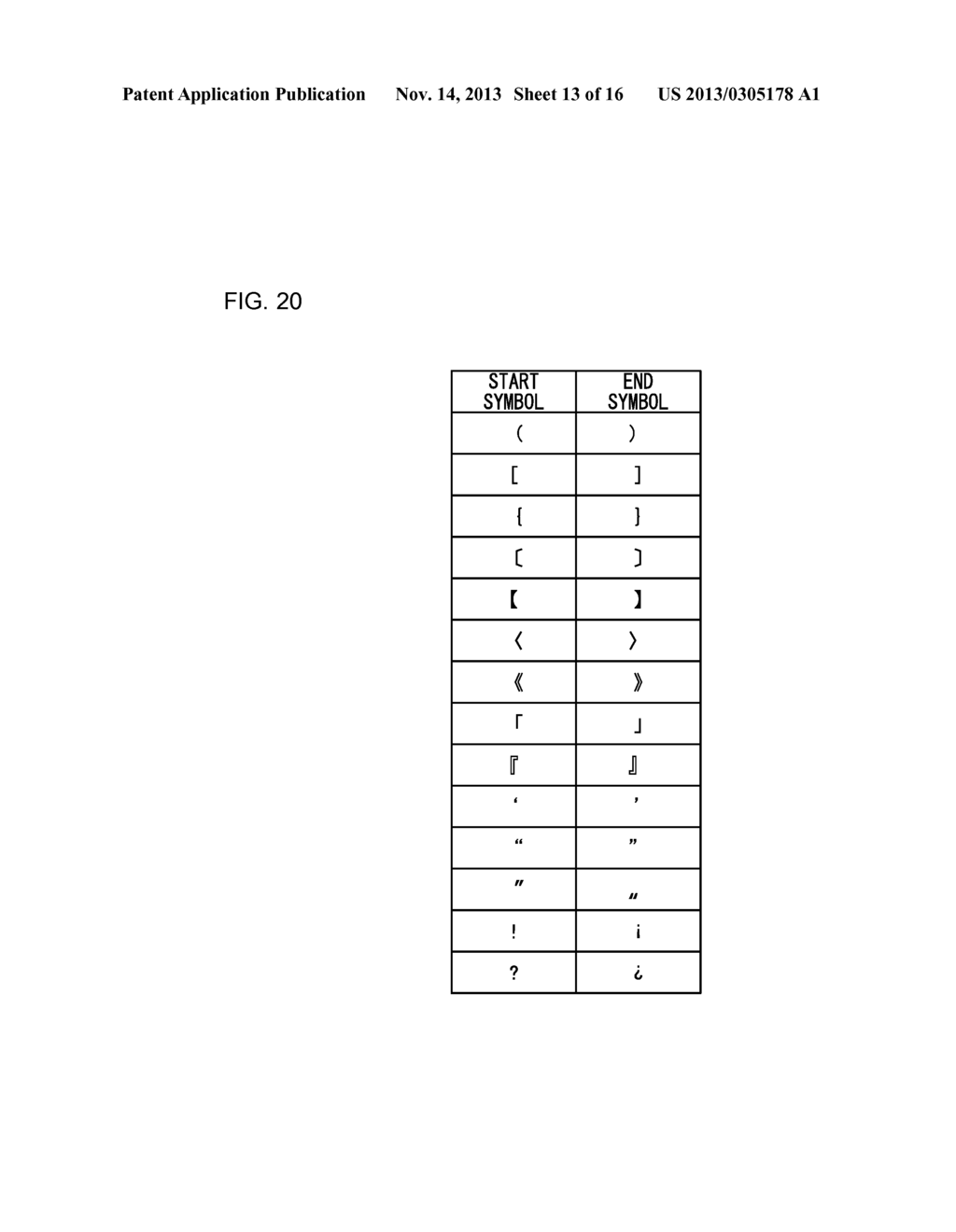 INPUT DEVICE, INPUT METHOD, AND COMPUTER PROGRAM FOR INPUTTING CHARACTERS,     NUMBERS, OR SYMBOLS BY USING AN ON-SCREEN KEYBOARD - diagram, schematic, and image 14