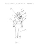 X-SHAPED UTILITY GARMENT diagram and image