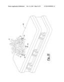 COLLAPSIBLE FLORAL PLAQUE FOR CASKET AND/OR HEADSTONE AND METHODS OF     PRODUCTION AND USE THEREOF diagram and image