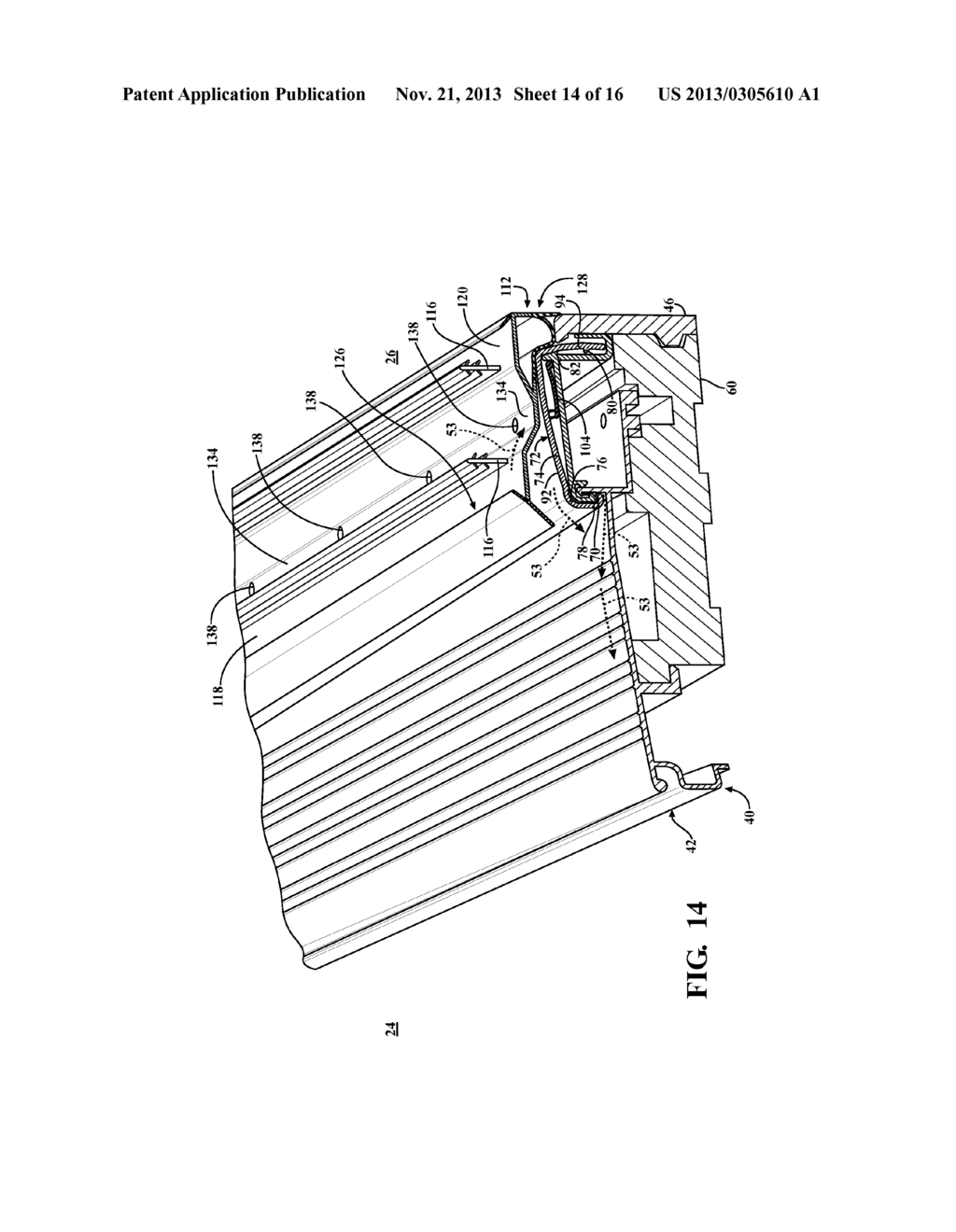 Threshold Assembly Having A Rail And A Drainage Element - diagram, schematic, and image 15