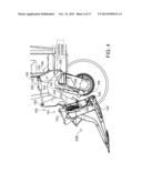 Crop Harvesting Machine with Calibration of the Header Float Springs diagram and image