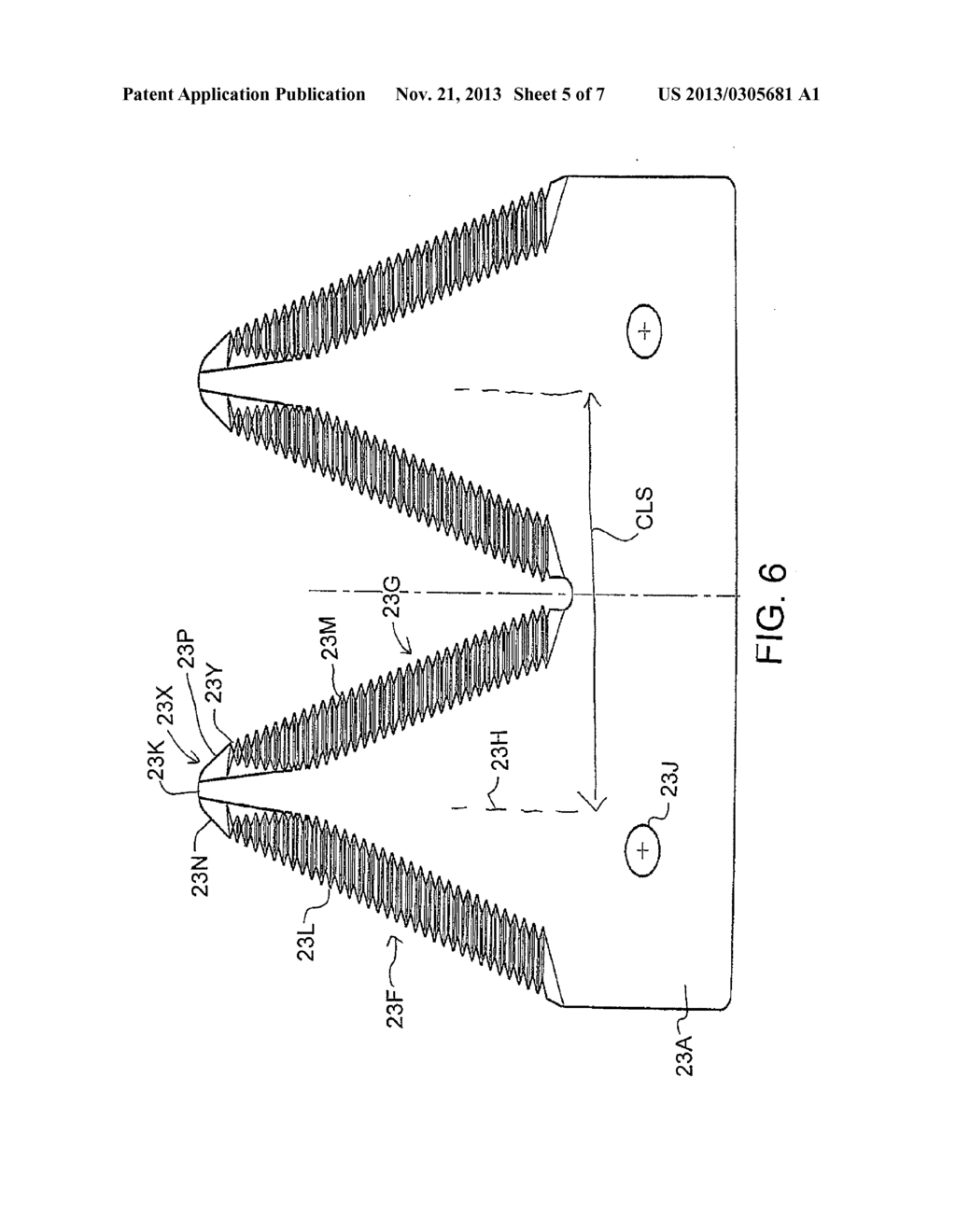 Sickle Guard Shape for Use in a Sickle Cutter System with Increased Ground     Speed - diagram, schematic, and image 06