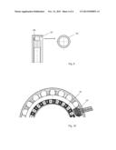 THREE-SHAFT ADJUSTMENT MECHANISM WITH ALTERED MASS DISTRIBUTION AND METHOD     FOR PRODUCING A SHAFT GENERATOR diagram and image