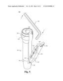 ADJUSTABLE TOOL HANDLE FOR HOLDING A TOOL DURING USE diagram and image