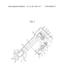 LUBRICATION STRUCTURE FOR ROCKER ARM diagram and image