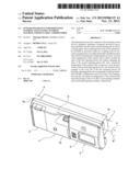 INTEGRATED DEVICE FOR DISPENSING WASHING AGENTS FOR A WASHING MACHINE,     PARTICULARLY A DISHWASHER diagram and image