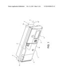 INTEGRATED DEVICE FOR DISPENSING WASHING AGENTS FOR A WASHING MACHINE,     PARTICULARLY A DISHWASHER diagram and image