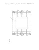 JIG FOR FIXING LAMINATED MATERIALS, A SYSTEM FOR MANUFACTURING BONDED     LAMINATED MATERIALS, AND A METHOD FOR MANUFACTURING BONDED LAMINATED     MATERIALS diagram and image