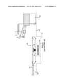 CONVEYOR HAVING BOTTOM OPENING FOR ACCOMMODATING A CONVEYOR SUPPORT     STRUCTURE AND METHOD OF USING SAME diagram and image