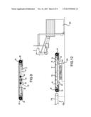 CONVEYOR HAVING BOTTOM OPENING FOR ACCOMMODATING A CONVEYOR SUPPORT     STRUCTURE AND METHOD OF USING SAME diagram and image