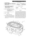 PROCESS OF FABRICATING COMPOSITE IMPLANTS HAVING INTEGRATION SURFACES     COMPOSED OF A REGULAR REPEATING PATTERN diagram and image