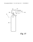 METHOD OF AND APPARATUS FOR MEASURING THE TRUE CONTENTS OF A CYLINDER OF     GAS UNDER PRESSURE diagram and image