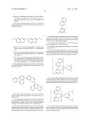 ORGANIC LIGHT EMITTING DEVICE AND MATERIALS FOR USE IN SAME diagram and image