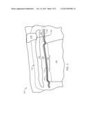 GATE STACK WITH ELECTRICAL SHUNT IN END PORTION OF GATE STACK diagram and image