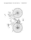 STORAGE UNIT FOR A BICYCLE diagram and image