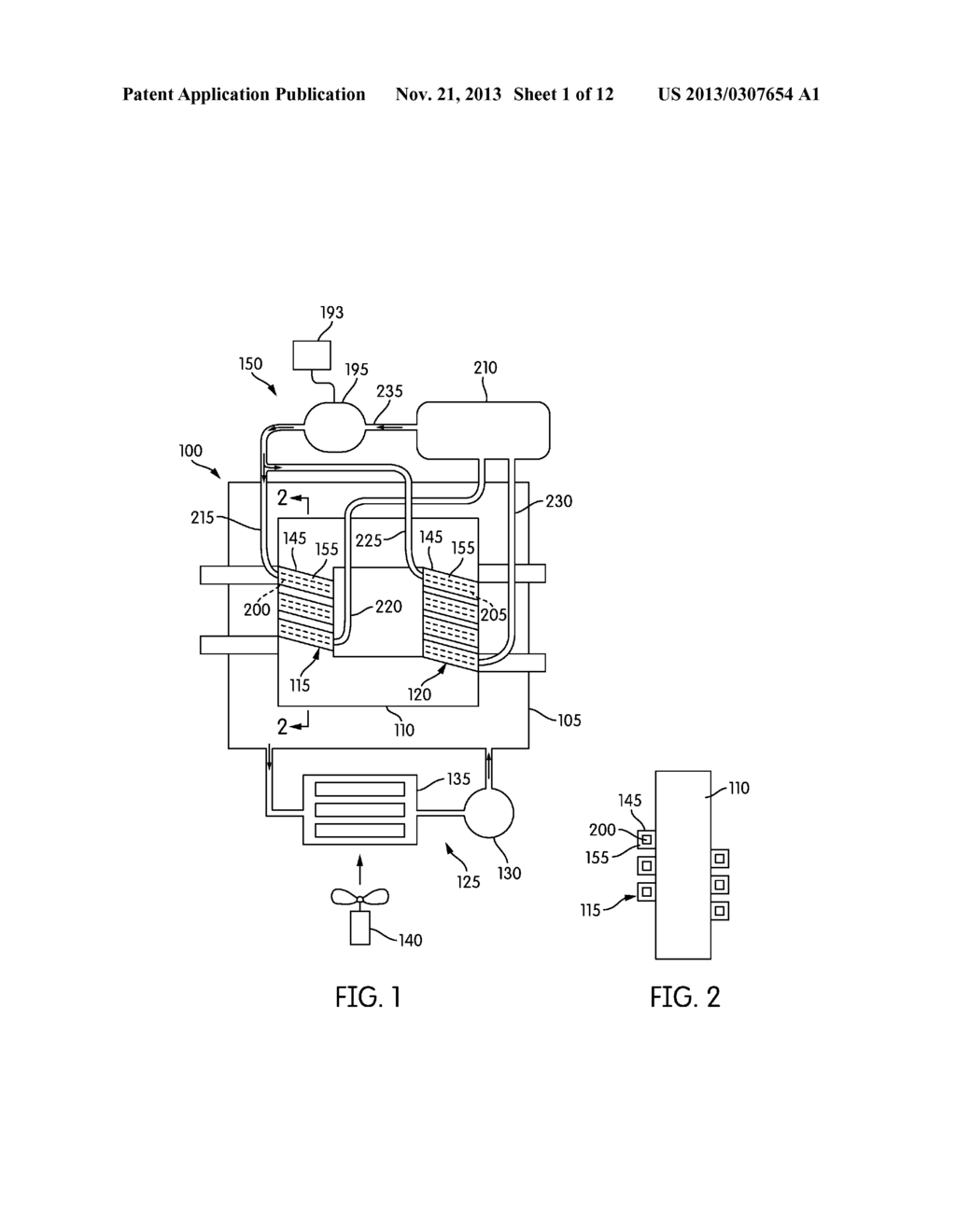 ELECTRICAL DEVICE WITH EMERGENCY COOLING SYSTEM - diagram, schematic, and image 02