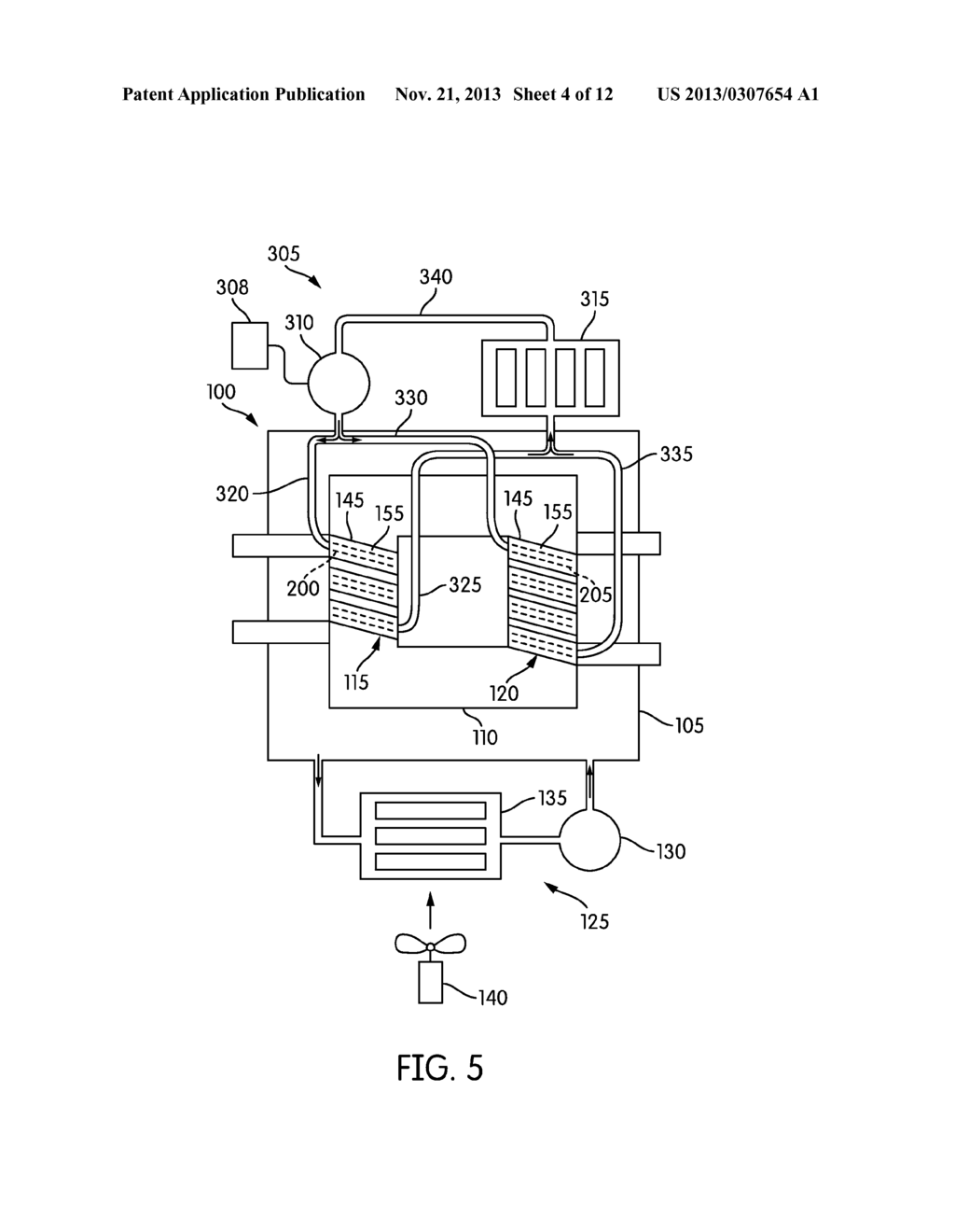 ELECTRICAL DEVICE WITH EMERGENCY COOLING SYSTEM - diagram, schematic, and image 05