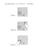 ELECTRONIC APPARATUS, INPUT CONTROL PROGRAM, AND INPUT CONTROL METHOD diagram and image