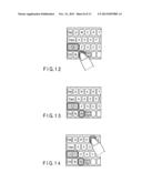 ELECTRONIC APPARATUS, INPUT CONTROL PROGRAM, AND INPUT CONTROL METHOD diagram and image