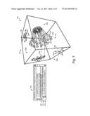 Three-Dimensional Display of Specifications in a Scalable Feed Forward     Network diagram and image