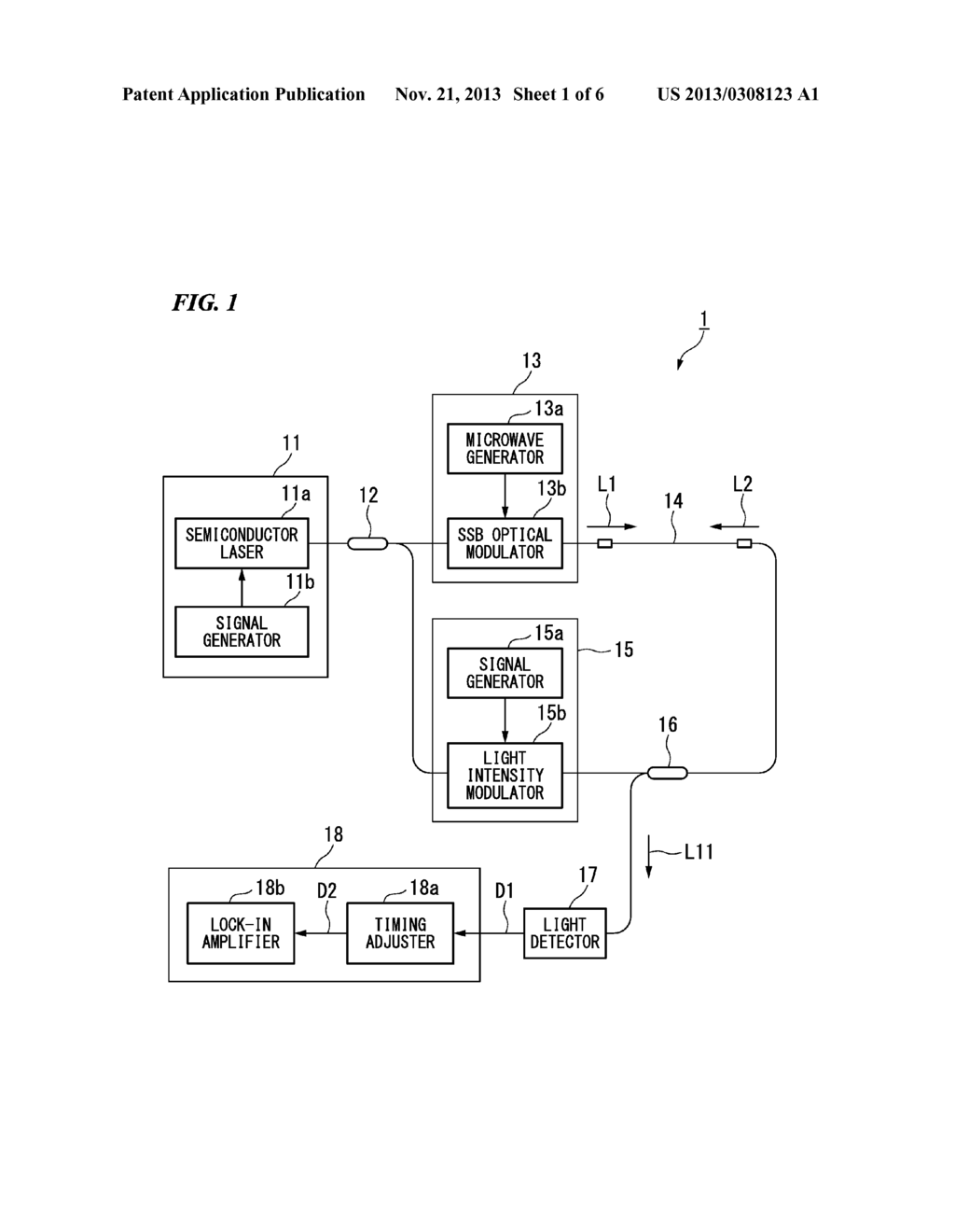 OPTICAL FIBER CHARACTERISTICS MEASUREMENT DEVICE AND METHOD - diagram, schematic, and image 02