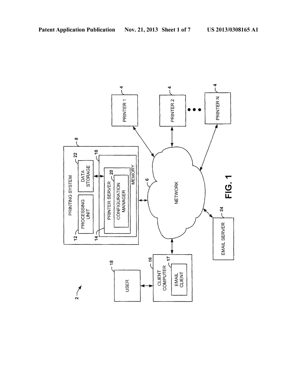 SYSTEMS AND METHODS FOR MANAGING A PRINT JOB - diagram, schematic, and image 02