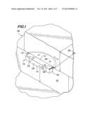 LIGHT FIXTURE AND ILLUMINATED HARDSCAPE diagram and image