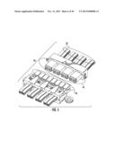 DENSE FIBER OPTIC CONNECTOR ASSEMBLIES AND RELATED CONNECTORS AND CABLES     SUITABLE FOR ESTABLISHING OPTICAL CONNECTIONS FOR OPTICAL BACKPLANES IN     EQUIPMENT RACKS diagram and image