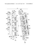 DENSE FIBER OPTIC CONNECTOR ASSEMBLIES AND RELATED CONNECTORS AND CABLES     SUITABLE FOR ESTABLISHING OPTICAL CONNECTIONS FOR OPTICAL BACKPLANES IN     EQUIPMENT RACKS diagram and image