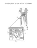 DENSE FIBER OPTIC CONNECTOR ASSEMBLIES AND RELATED CONNECTORS AND CABLES     SUITABLE FOR ESTABLISHING OPTICAL CONNECTIONS FOR OPTICAL BACKPLANES IN     EQUIPMENT RACKS diagram and image