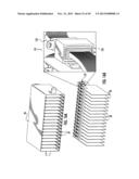 DENSE FIBER OPTIC CONNECTOR ASSEMBLIES AND RELATED CONNECTORS AND CABLES     SUITABLE FOR ESTABLISHING OPTICAL CONNECTIONS FOR OPTICAL BACKPLANES IN     EQUIPMENT RACKS diagram and image