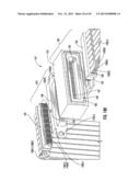 DENSE FIBER OPTIC CONNECTOR ASSEMBLIES AND RELATED CONNECTORS AND CABLES     SUITABLE FOR ESTABLISHING OPTICAL CONNECTIONS FOR OPTICAL BACKPLANES IN     EQUIPMENT RACKS diagram and image