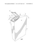 CONTAINER WITH HIGH MOISTURE BARRIER PROPERTIES AND A RECLOSABLE POUR     SPOUT diagram and image